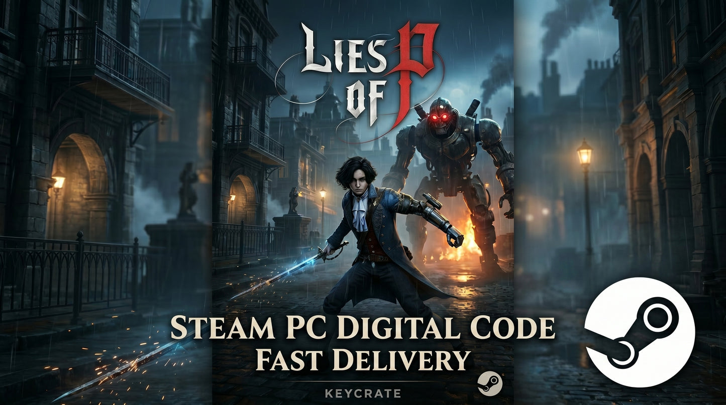 Lies of P PC Steam Code (US) – Fast Digital Delivery